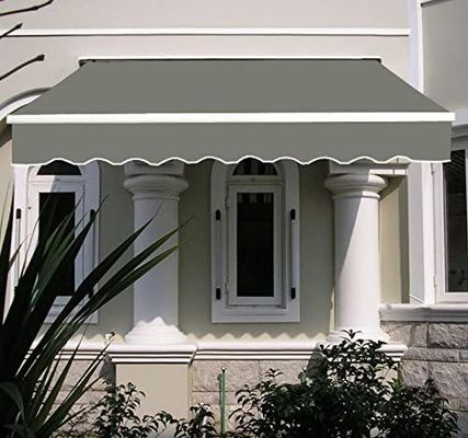 فریم آلومینیومی پوشیده با پودر در خارج از خانه آویزان قابل کشش 250*200 سانتی متر آویزان های خورشیدی دستی