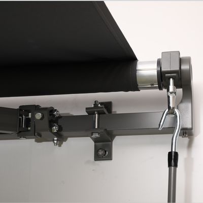 فریم آلومینیومی پوشیده با پودر در خارج از خانه آویزان قابل کشش 250*200 سانتی متر آویزان های خورشیدی دستی