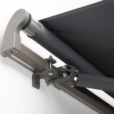 فریم آلومینیومی پوشیده با پودر در خارج از خانه آویزان قابل کشش 250*200 سانتی متر آویزان های خورشیدی دستی