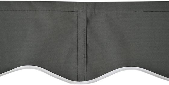 فریم آلومینیومی پوشیده با پودر در خارج از خانه آویزان قابل کشش 250*200 سانتی متر آویزان های خورشیدی دستی